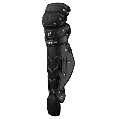 Picture of Optimus Pro Leg Guards Triple Knee Adult 16 1/2" Shin Length BLACK