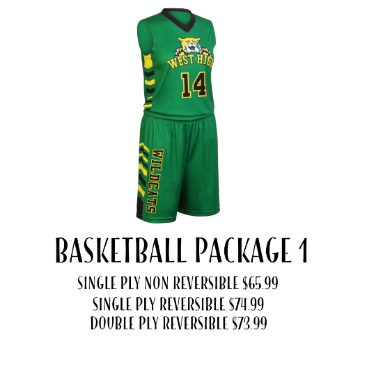 Picture of Basketball Uniform Package 1