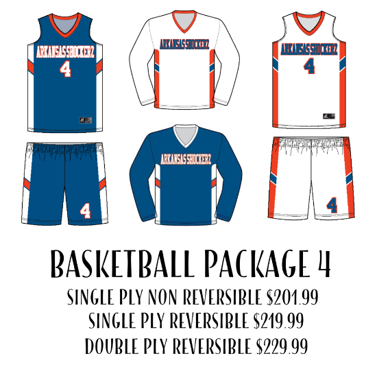Picture of Basketball Uniform Package 4