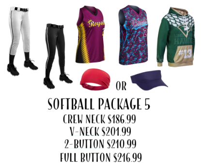 Picture of Softball Uniform Package 5